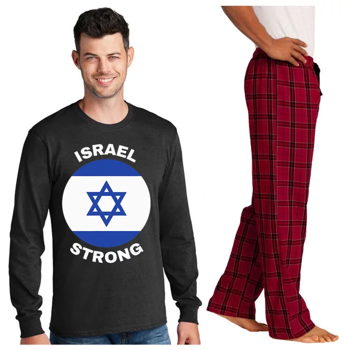 Israel Strong Pray for Israel Long Sleeve Pajama Set