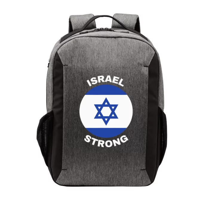 Israel Strong Pray for Israel Vector Backpack