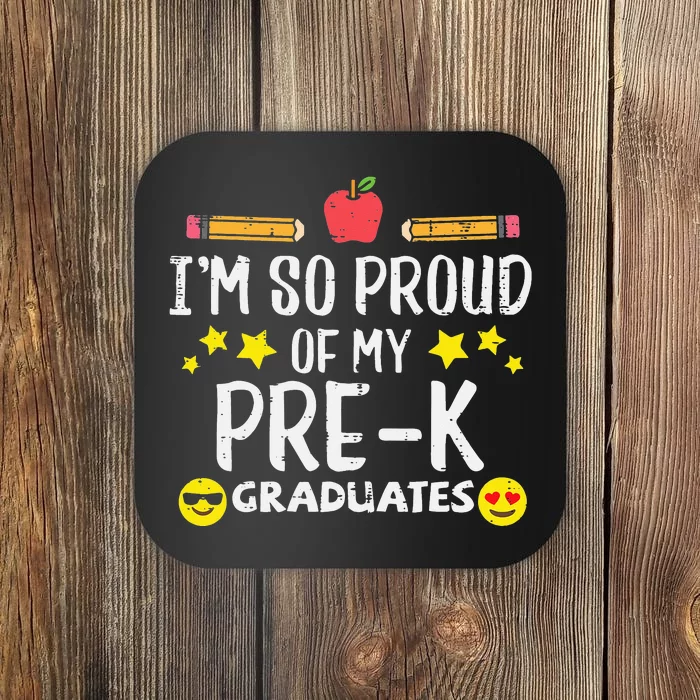 Im So Proud Of My Pre-K Graduates groovy Teacher Coaster