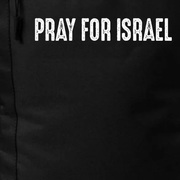 Israel Strong Pray For Israel US Israel Flag Daily Commute Backpack