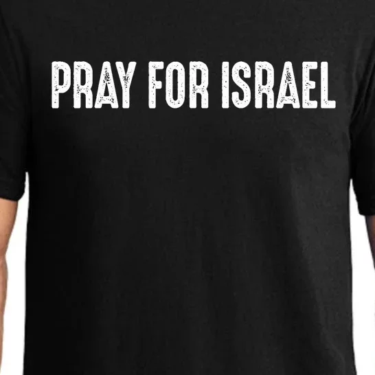 Israel Strong Pray For Israel US Israel Flag Pajama Set