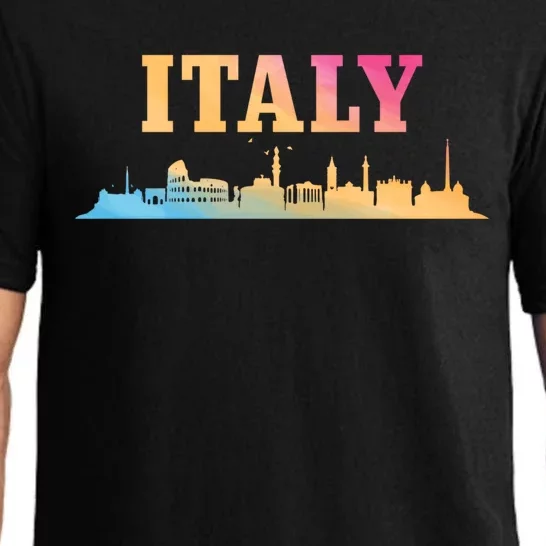 Italy Skyline Pride Italia Pajama Set