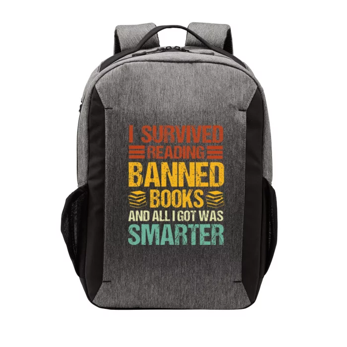 I Survived Reading Banned Books And All I Got Was Smarter Vector Backpack