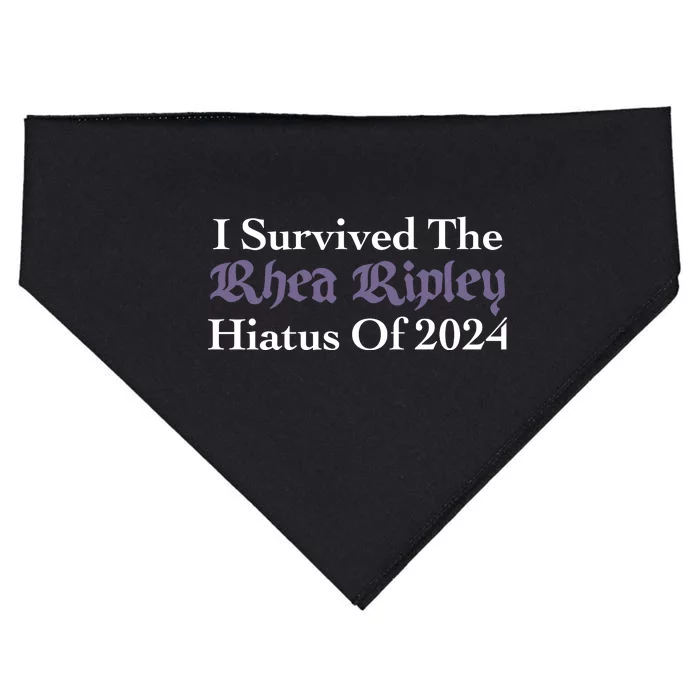 I Survived R.H..E.A. R.I.P.L.E.Y Hiatus Of 2024 USA-Made Doggie Bandana