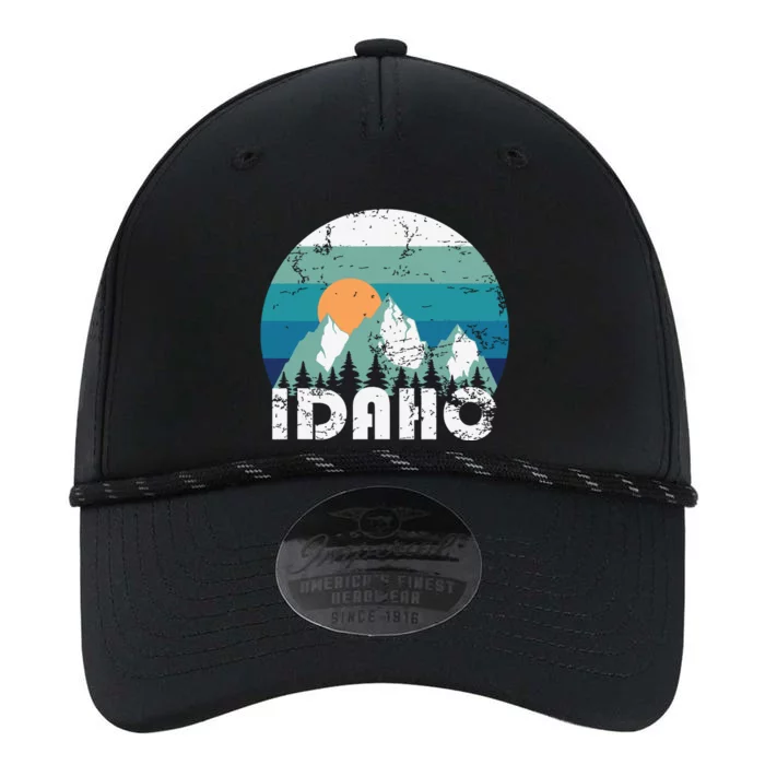 Idaho State Retro Vintage Performance The Dyno Cap