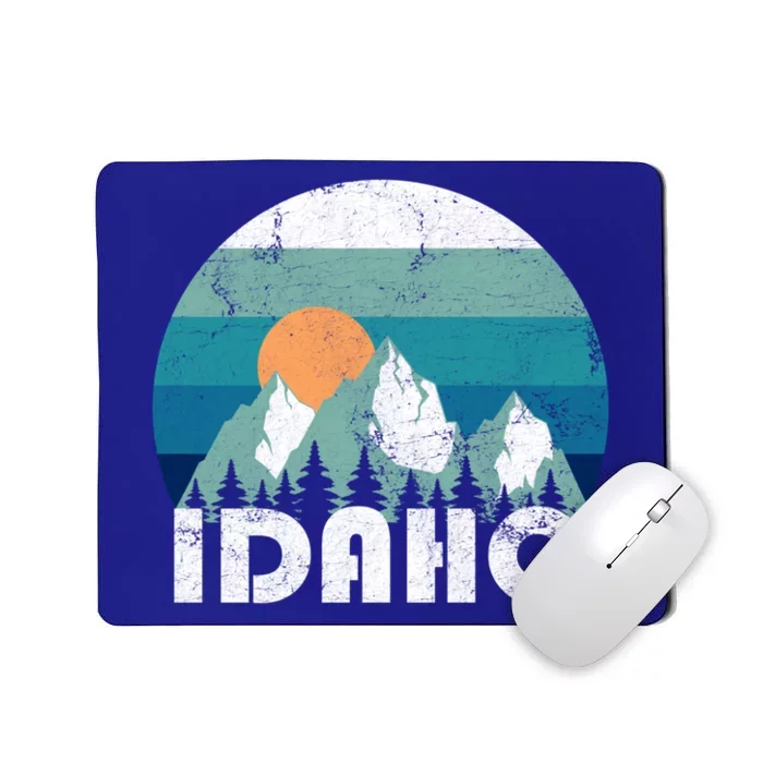 Idaho State Retro Vintage Cool Gift Mousepad