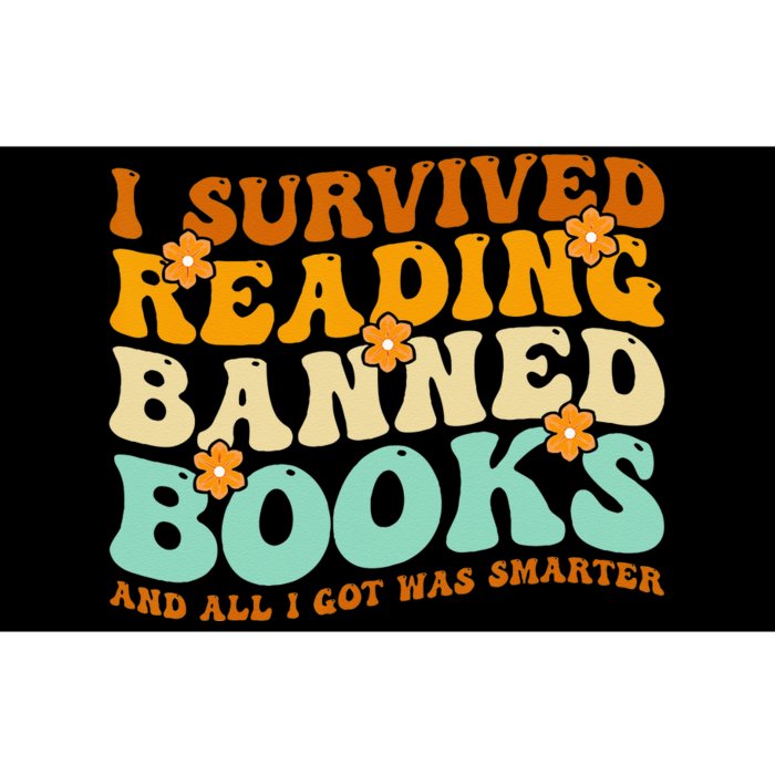 I Survived Reading Banned Books Book Lover Bookaholic Bumper Sticker