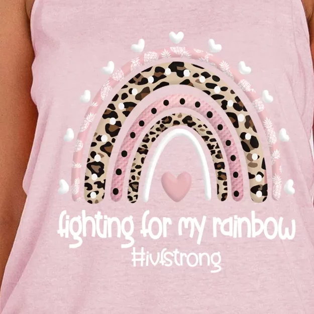 Ivf Strong Rainbow Ivf Transfer Day Retrieval Day Ivf Mom Gift Women's Knotted Racerback Tank