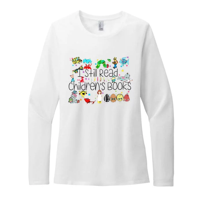 I Still Read Childrens Books Its A Good Day To Read A Book Womens CVC Long Sleeve Shirt