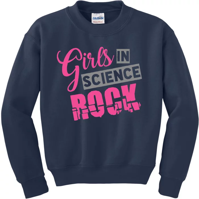 In Science Rock Earth Day Kids Sweatshirt