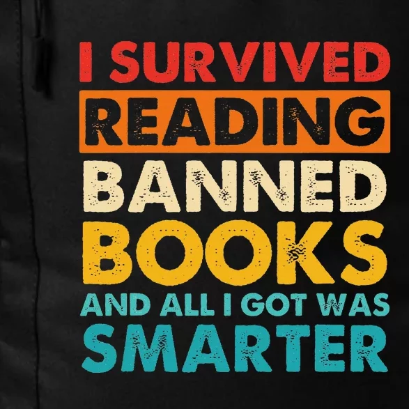 I Survived Reading Banned Books And All I Got Was Smarter Daily Commute Backpack