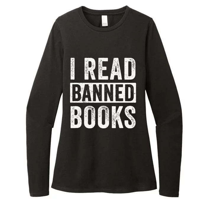 I Survived Reading Banned Books Book Lover Bookaholic Womens CVC Long Sleeve Shirt