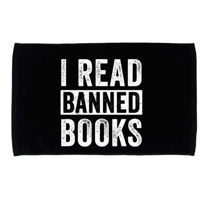 I Survived Reading Banned Books Book Lover Bookaholic Microfiber Hand Towel