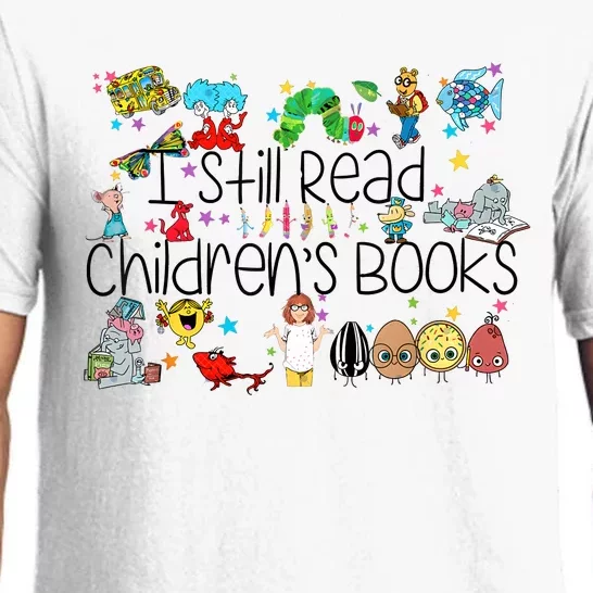 I Still Read Childrens Books Its A Good Day To Read A Book Pajama Set