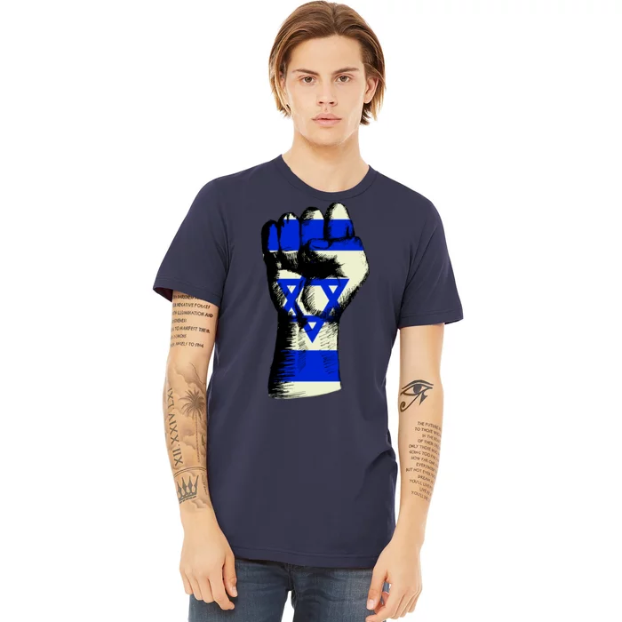 Israel Flag Fist Premium T-Shirt