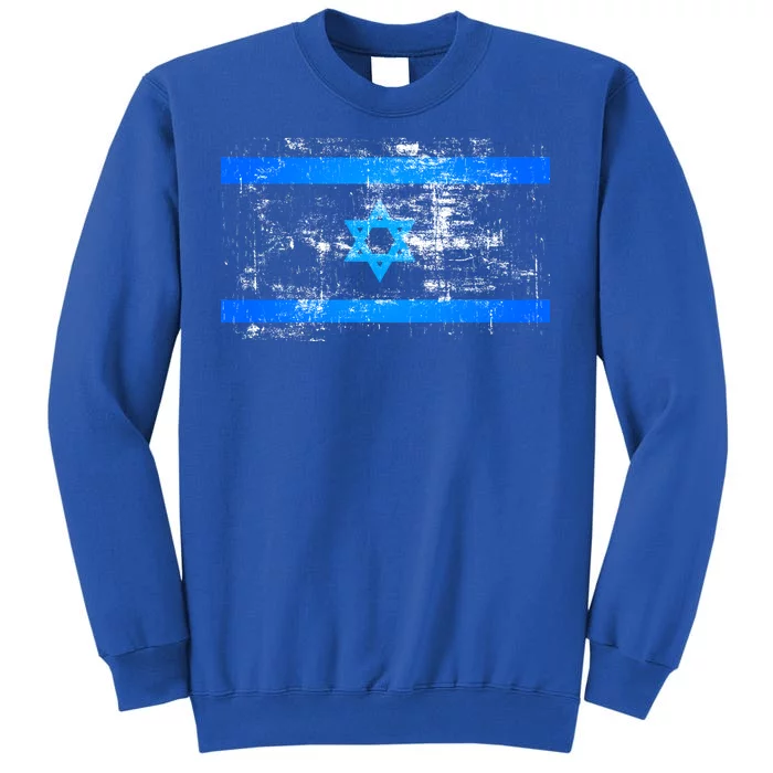 Israel Vintage Flag Tall Sweatshirt