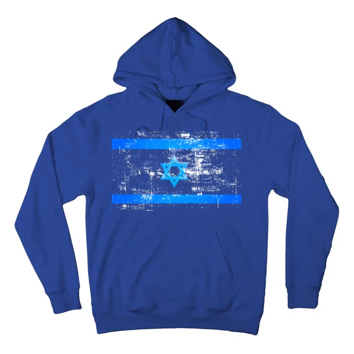 Israel Vintage Flag Tall Hoodie