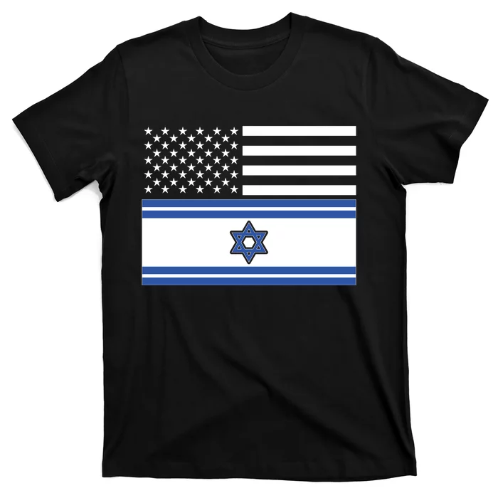 Israeli American Flag T-Shirt