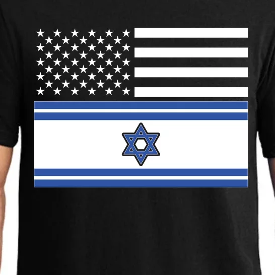 Israeli American Flag Pajama Set