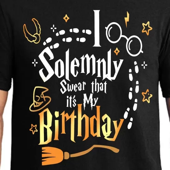 I Solemnly Swear That Its My Birthday Funny Pajama Set