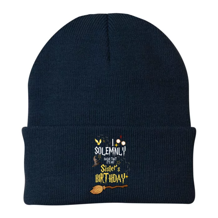 I Solemnly Swear That It's My Sister's Birthday Knit Cap Winter Beanie