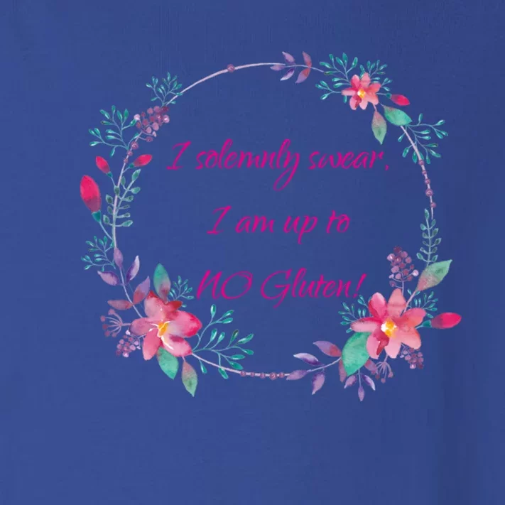 I Solemnly Swear I Am Up To No Gluten! Celiac Disease Gift Toddler Long Sleeve Shirt