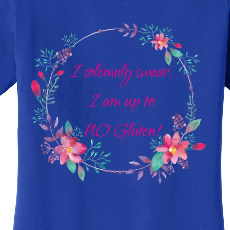 I Solemnly Swear I Am Up To No Gluten! Celiac Disease Gift Women's T-Shirt