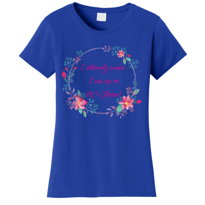 I Solemnly Swear I Am Up To No Gluten! Celiac Disease Gift Women's T-Shirt