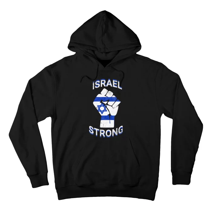 Israel Strong Support Jewish Pride Stand with Israel Hoodie