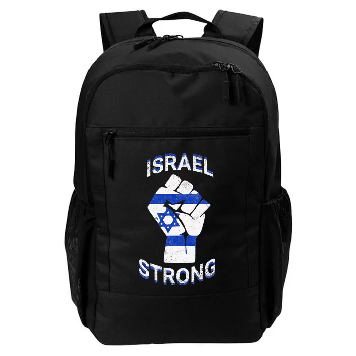 Israel Strong Support Jewish Pride Stand with Israel Daily Commute Backpack