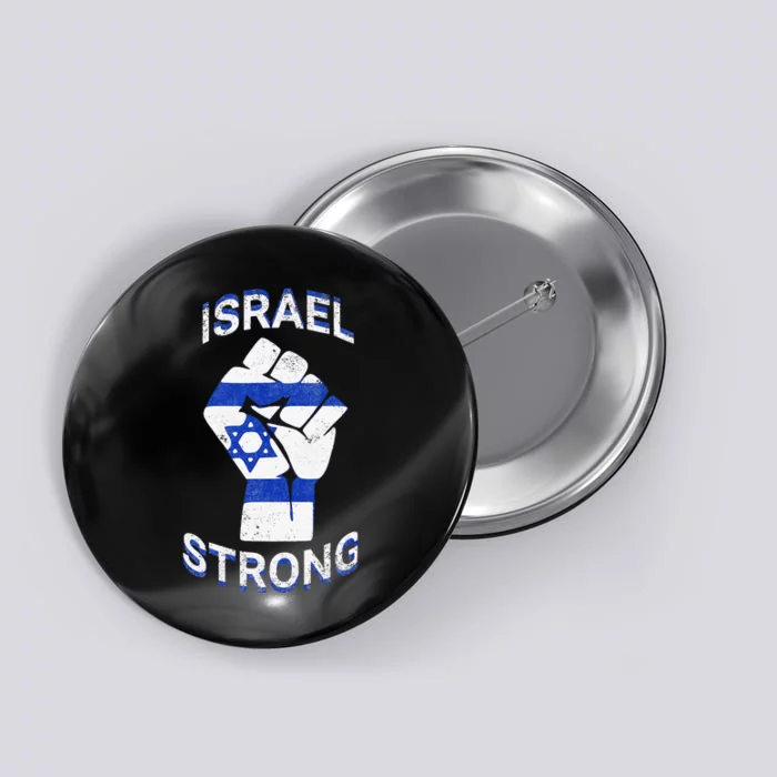 Israel Strong Support Jewish Pride Stand with Israel Button