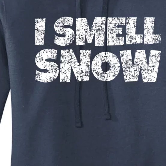 I Smell Snow Cute Gift Women's Pullover Hoodie