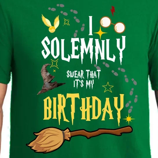 I Solemnly Swear That It's My Birthday Pajama Set