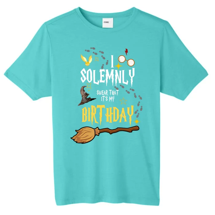 I Solemnly Swear That It's My Birthday Funny ChromaSoft Performance T-Shirt