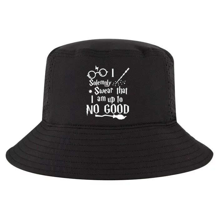 I Solemnly Swear That I Am Up To No Good Cool Comfort Performance Bucket Hat