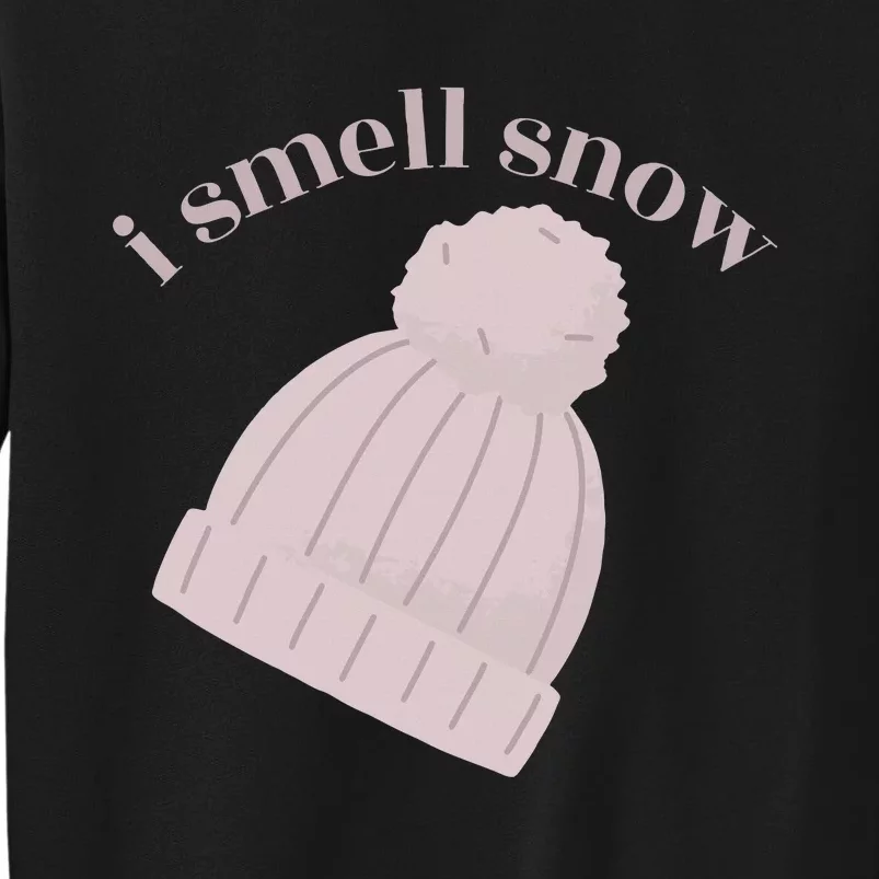 I smell snow Novelty Funny Winter Snow Day Sno Sweatshirt