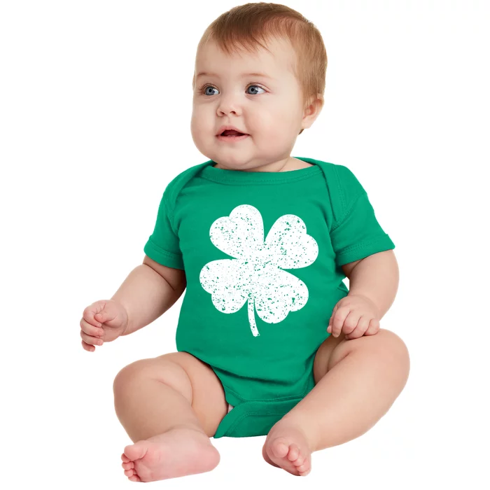 Irish Shamrock ST Patrick's Day Baby Bodysuit