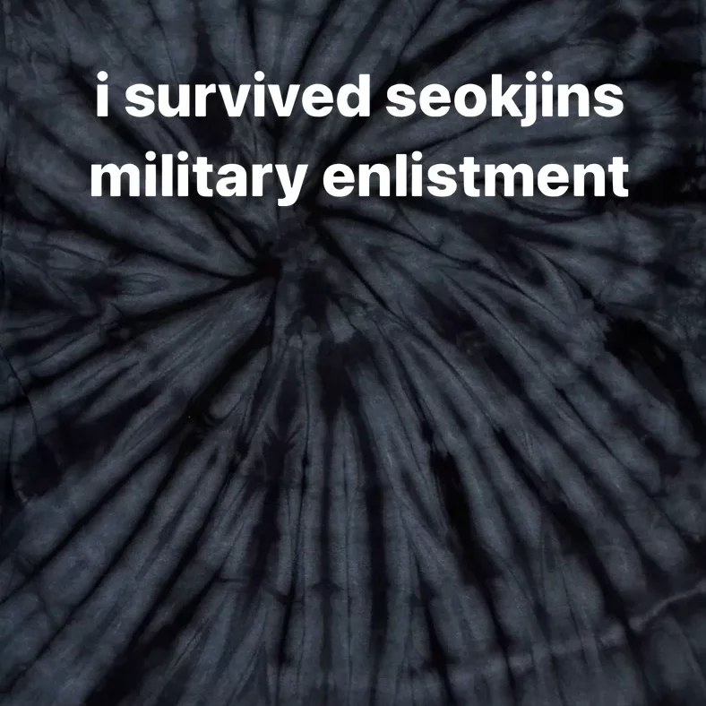 I Survived Seokjins Military Enlistment Tie-Dye T-Shirt