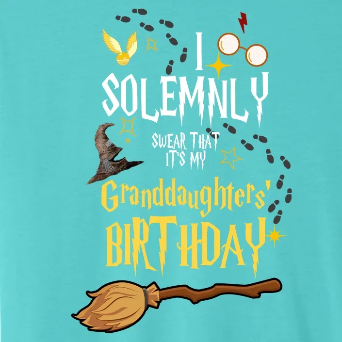 I Solemnly Swear That It's My Granddaughters' Birthday ChromaSoft Performance T-Shirt