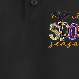 It's Spooky Season Funny Halloween Costume Witch Dry Zone Grid Performance Polo