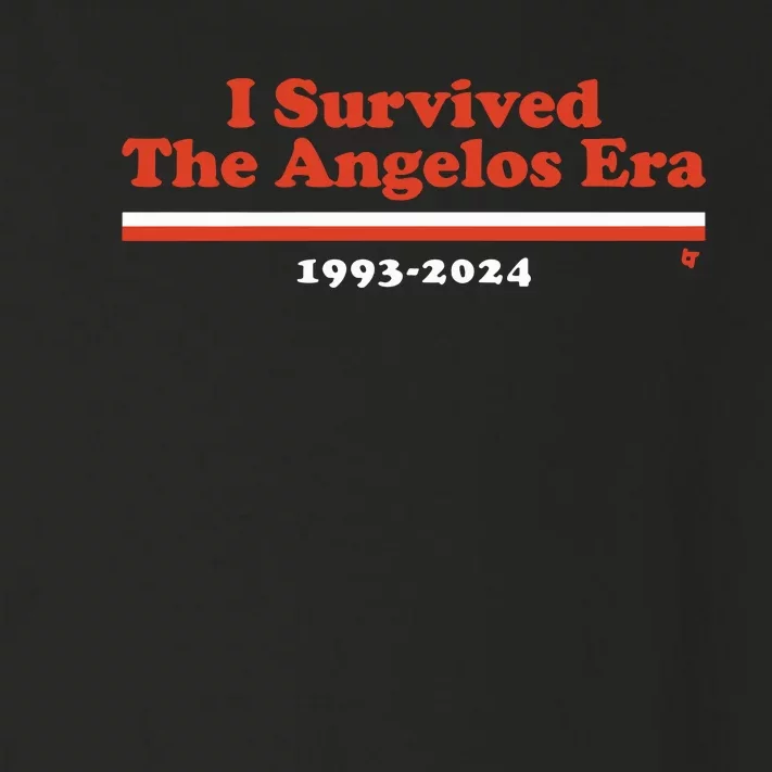 I Survived The Angelos Era Toddler Long Sleeve Shirt