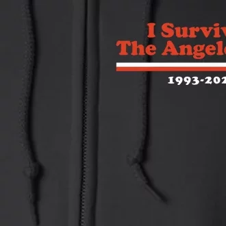 I Survived The Angelos Era Full Zip Hoodie