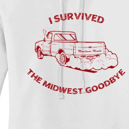 I Survived The Midwest Goodbye Women's Pullover Hoodie