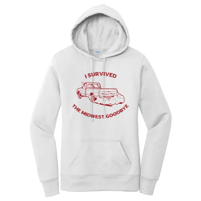 I Survived The Midwest Goodbye Women's Pullover Hoodie