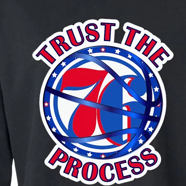 Illadel Styles Trust The Process 76 Cropped Pullover Crew