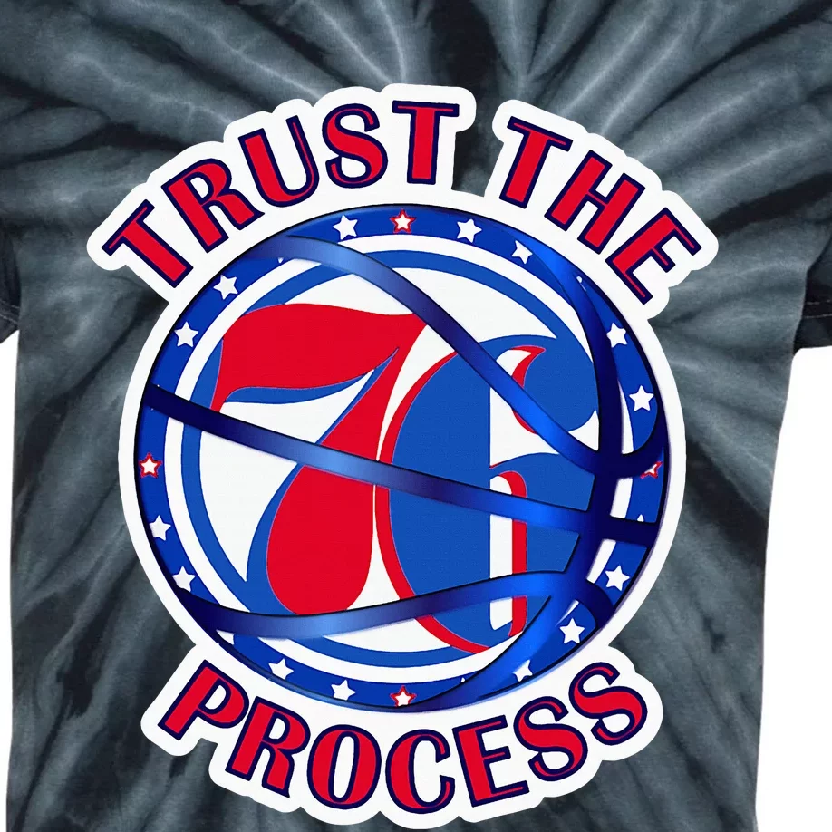 Illadel Styles Trust The Process 76 Kids Tie-Dye T-Shirt