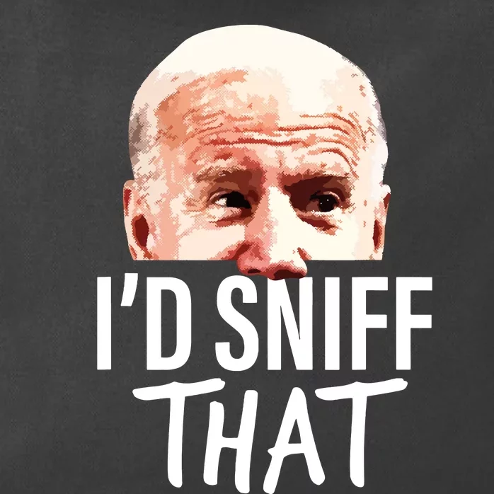 Id Sniff That Anti Joe Biden Funny Parody Zip Tote Bag