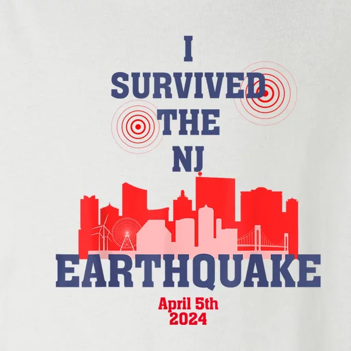 I Survived The Nyc Earthquake 2024 Toddler Long Sleeve Shirt