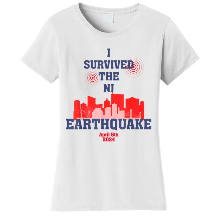 I Survived The Nyc Earthquake 2024 Women's T-Shirt