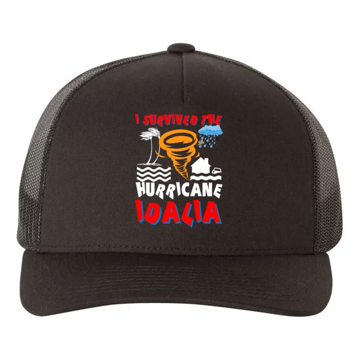 I Survived The Hurricane Idalia Yupoong Adult 5-Panel Trucker Hat